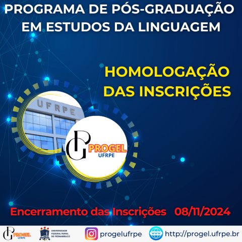Homologação das Inscrições