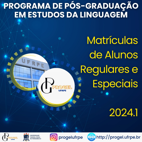 Orientações sobre envio prévio de documentação para matrícula de discentes regulares e especiais