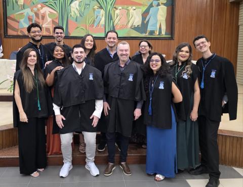 Colação de Grau dos Programas de Pós-Graduação Stricto Sensu (Mestrado e Doutorado), nos dias 13 e 14 de agosto de 2025