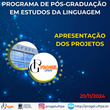 APRESENTAÇÃO DOS PROJETOS