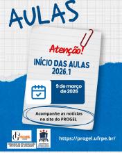 DISCIPLINAS, LOCAIS E HORÁRIOS   PROGEL Semestre 2026.1