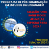 SELEÇÃO PARA INGRESSO DE ALUNO(A) ESPECIAL PARA 2024.1
