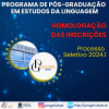 HOMOLOGAÇÃO DAS INSCRIÇÕES 2024.1